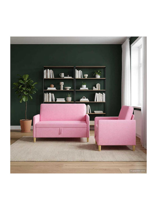 Living Room Furniture Set 2-Seater & Armchair
