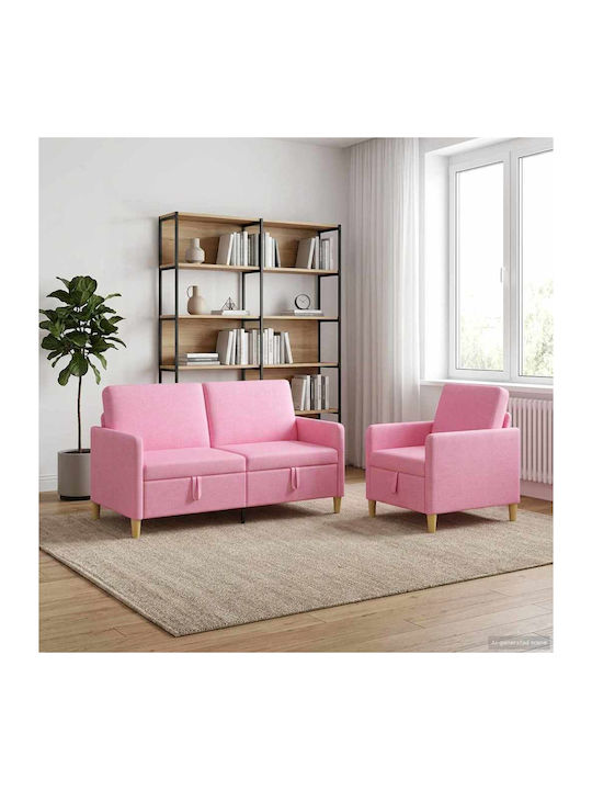 Living Room Furniture Set 2-Seater & Armchair