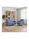 Living Room Furniture Set 2-Seater & Armchair