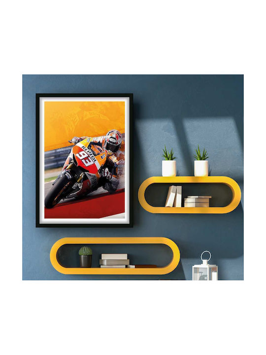 Poster Motogp Marc Marquez Gp001 40cm X 50cm Μα...