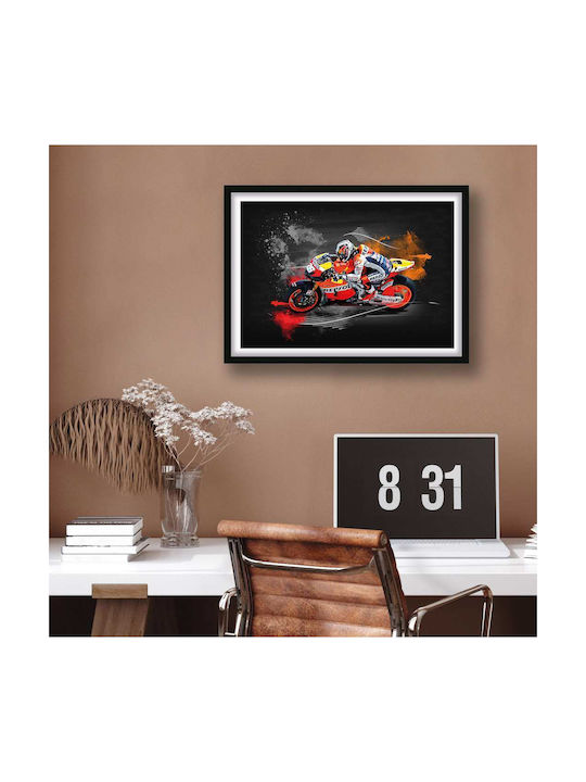 Poster Motogp Marc Marquez Gp026 40cm X 50cm Μα...