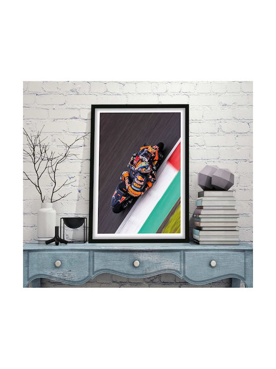 Poster Motogp Brad Binder Gp003 40cm X 50cm Μαύ...