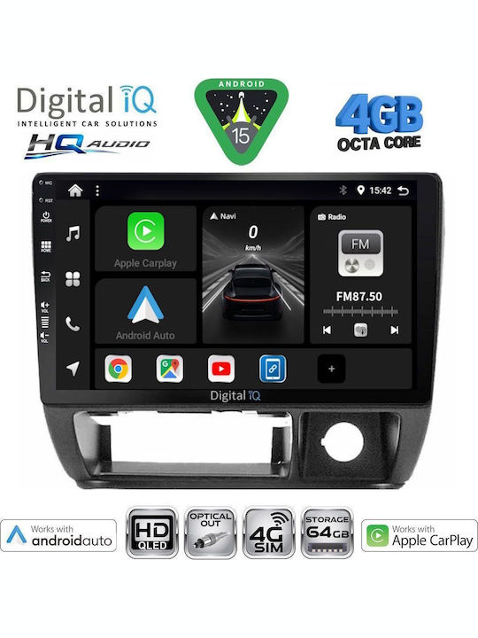 Digital IQ Car Audio System for Suzuki Jimny 1995-2005 (Bluetooth/USB/WiFi/GPS/Apple CarPlay/Android Auto) with 9" Touch Screen