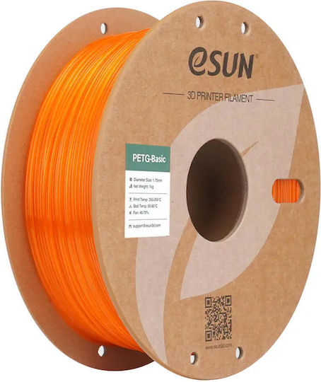 Esun PETG 3D Принтер Филамент Оранжев 1kg