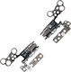 Laptop Hinges Bracket Set Hp Envy X360 2-in-1 13-bf 13t-bf Tpn-c161 Am3rr000300 Am3rr000200 N15693-001 N15694-001 N15695-001 Left & Right No Brackets Code 1-hng0947