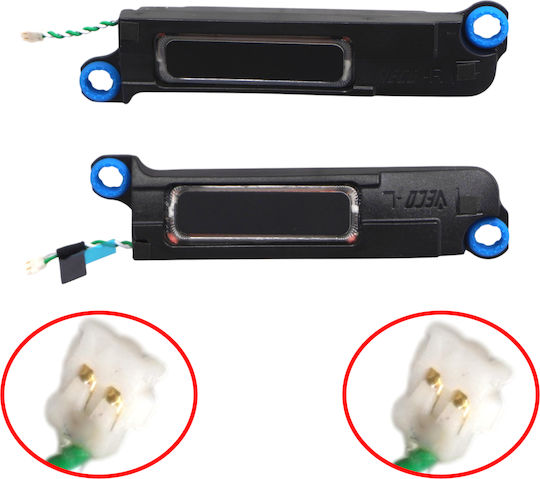 Speaker Set Pair Laptop Hp Zbook Ultra G1a Elitebook X G1a P26020-001 6039b0137301a02 6039b0137401a02 P26021-001 Speakers Left And Right Code 1-spkr416