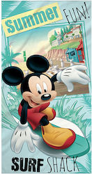 Плажна Кърпа Микрофибър Mickey Mouse 140x70см D...