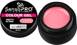 Gel Uv Colorat Pretty In Roz 5ml Sensopro Milano