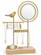 Schmuckkästchen Hölzernes mit Spiegel Gold 21x10x5.5cm