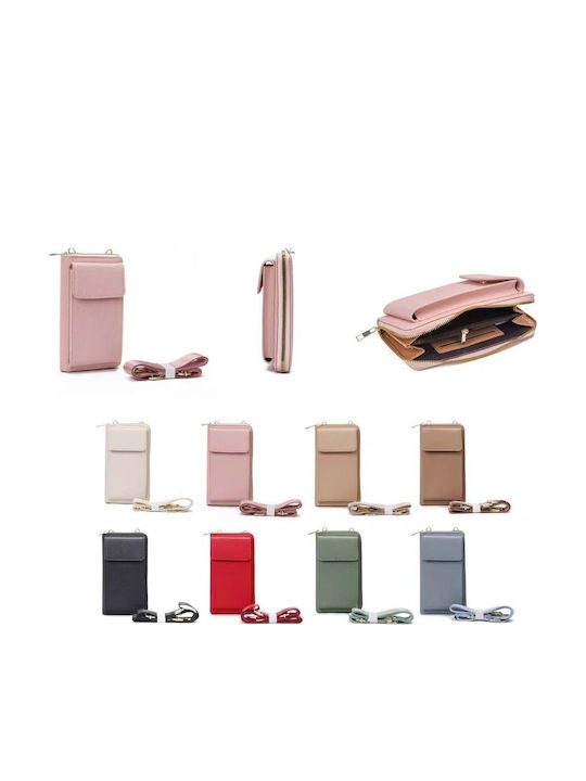 Großes Damenbrieftasche Grau