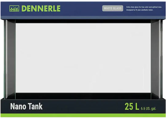 Dennerle Aquarium Für Fische Kapazität 25lt Weiß