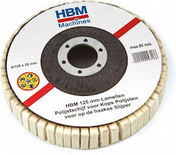 Δίσκος Γυαλίσματος Φινιρίσματος 125mm Hbm