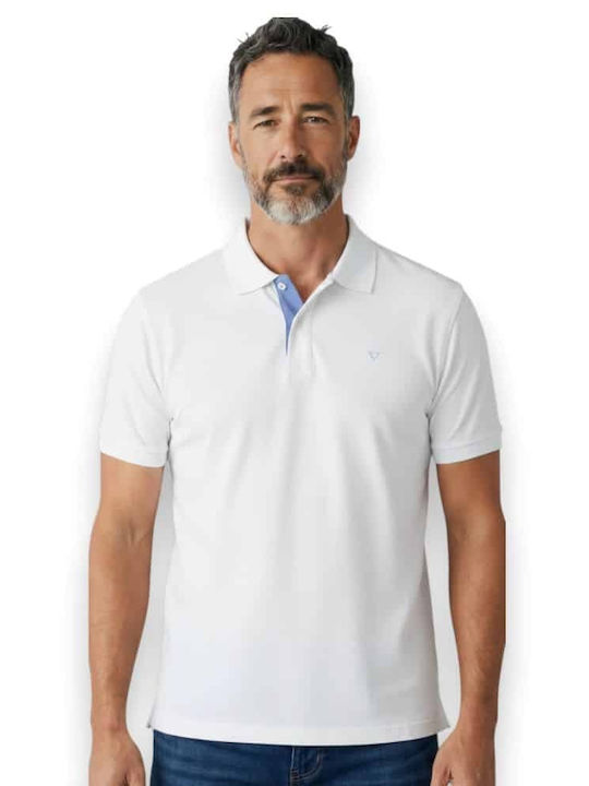 Frank Tailor Short Sleeve White Blouse