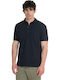 Polo Short Sleeve Blue Blouse