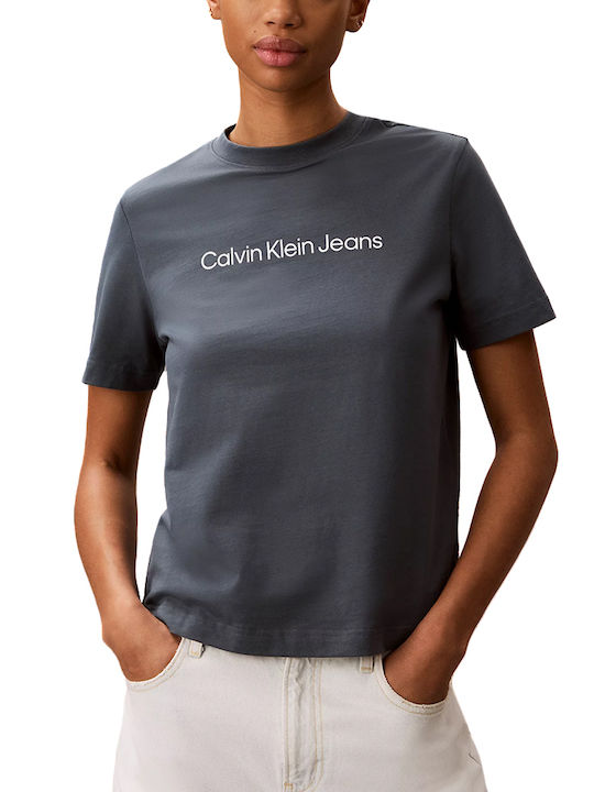 Calvin Klein Institutional Logo Γυναικείο T-shi...