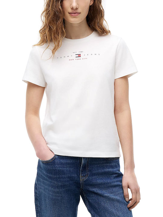 Tommy Hilfiger Γυναικείο T-shirt Λευκο