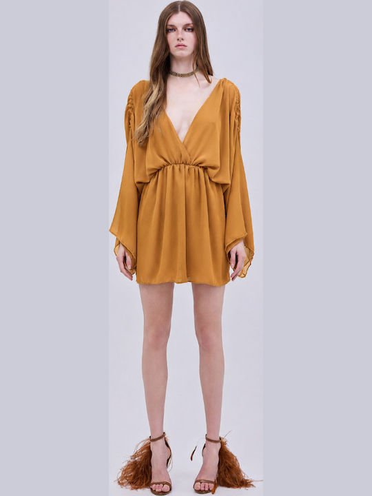 Hochzeits- - Taufe Damenkleid Orange