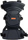 SteweHome Klassischer Babytragetuch Schwarz mit Maximales Kindergewicht 12kg