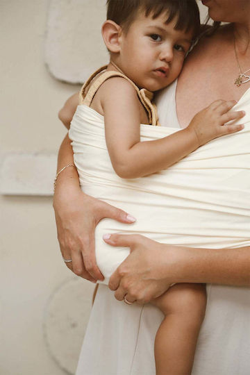 SteweHome Standard Baby Carrier Sling Beige with Maximum Weight 20kg