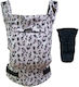 SteweHome Back Baby Carrier White with Maximum Weight 20kg