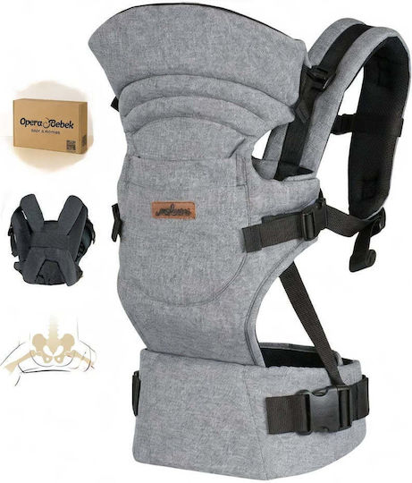 SteweHome Klassischer Babytragetuch Graue mit Maximales Kindergewicht 12kg