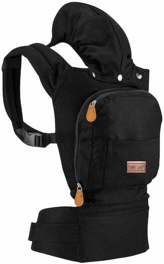 SteweHome Klassischer Babytragetuch Schwarz