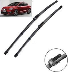 Front Windshield Wiper Set 65+40 Cm Suitable Seat Ibiza 5 Kj1 2017