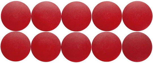 Maul Runde Magnete D32mm 0,80 Kg Haftkraft 10 Stück Set Maul Solide Rote