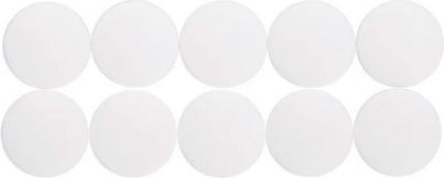 Maul Magneți Rotunzi D24mm 0,60 Kg Forță Set 10 Bucăți Maul Alb Solid