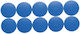 Maul Runde Magnete D32mm 0,80 Kg Haftkraft 10 Stück Set Maul Solide Blaue
