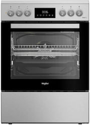 Whirlpool Free Standing with Ceramic Hobs Ix W6V8LCSATX1 Whirlpool Free Standing with Ceramic Hobs Ix W6V8LCSATX1