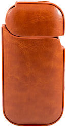 Alista Home Case Iqos 2.4 Plus Protective Cover Shock Scratch Resistant Made Eco Leather 43 G 12 X 6 X 2.5 Cm Orange