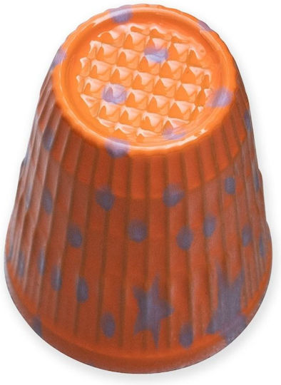 Nähfingerhut Größe S Durchmesser 15mm Orange Prym Love