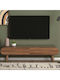 Brown TV Stand L130xD30xH40cm