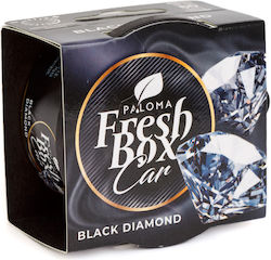 Paloma Fresh Box Black Diamond Car Air Freshener 25 G Cup Holder