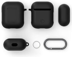 Husă Neagră Cu Inel De Prindere AirPods Pro