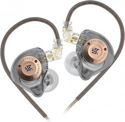 Kz Edx Pro X In-ear Ακουστικά Διάφανο Γκρι Μπρονζέ