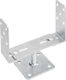 Adjustable Base Psrt 60-200/m24 Zinc