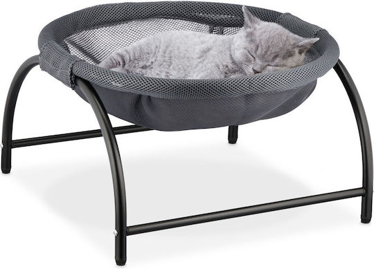 Cat Hammock Relaxdays Dark Gray Black 25x44x42 Cm 50 Kg Capacity