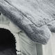 Relaxdays Cave House Cats Grey 38x50x45 Cm