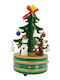 Alista Home Figurină Decorativă de Crăciun Verde cu Muzică 22x12cm