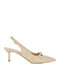 Leather Heels with Medium Heel Pink