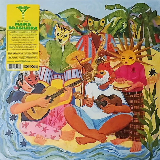 Jazz Dispensary Magia Brasileira Green 1 Vinyl