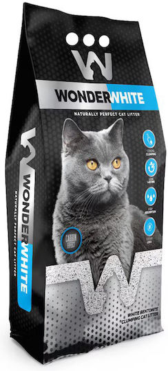 WonderWhite Пясък за Котки Бентонит с Аромат Natural 10kg