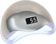 Uv Led Lamp 48w Sun5 Pro Sensopro Milano Platinum Silver