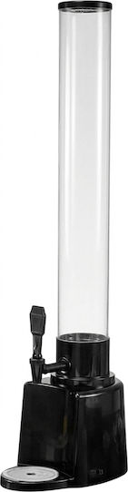 Cheffinger Drinks Dispenser 3l Tap Translucent Tank Black Transparent