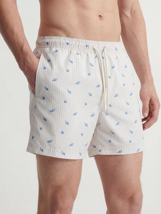 Jack & Jones Ανδρικό Μαγιό Σορτς Moonbeam με Ρίγες