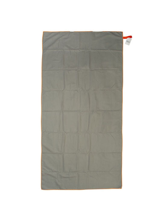 Dimcol Πετσέτα Γυμναστηρίου Γκρι 50x80cm