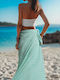Pareo Fürs Meer Option Aqua Nef Nef Homeware Blaues Meeres-Pareo 110x150