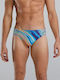 Durafast Elite Men's Swimwear Slip Teal/Org